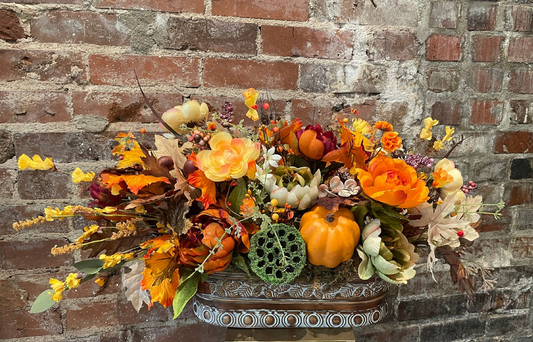 Faux Fall Centerpiece-26" x 15"