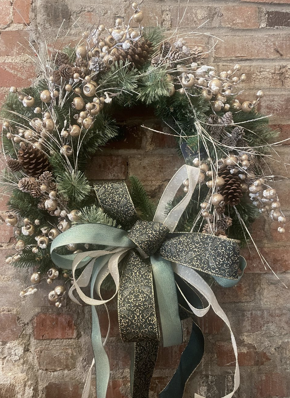 Faux Christmas Custom Wreaths