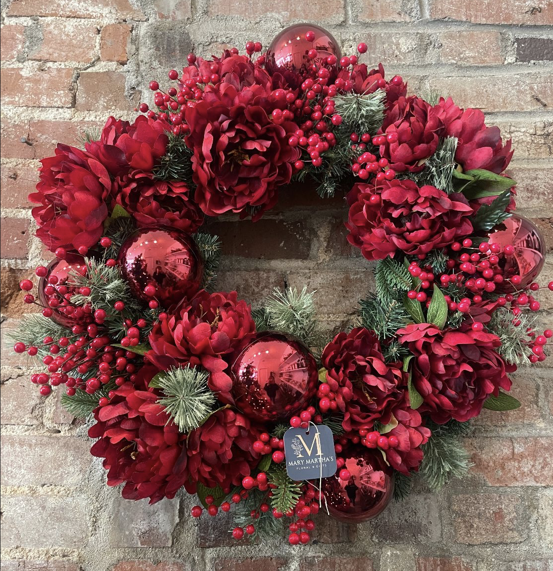 Faux Christmas Custom Wreaths