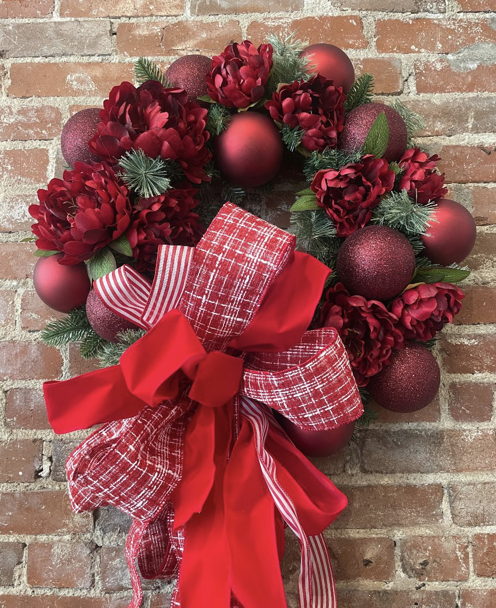 Faux Christmas Custom Wreaths