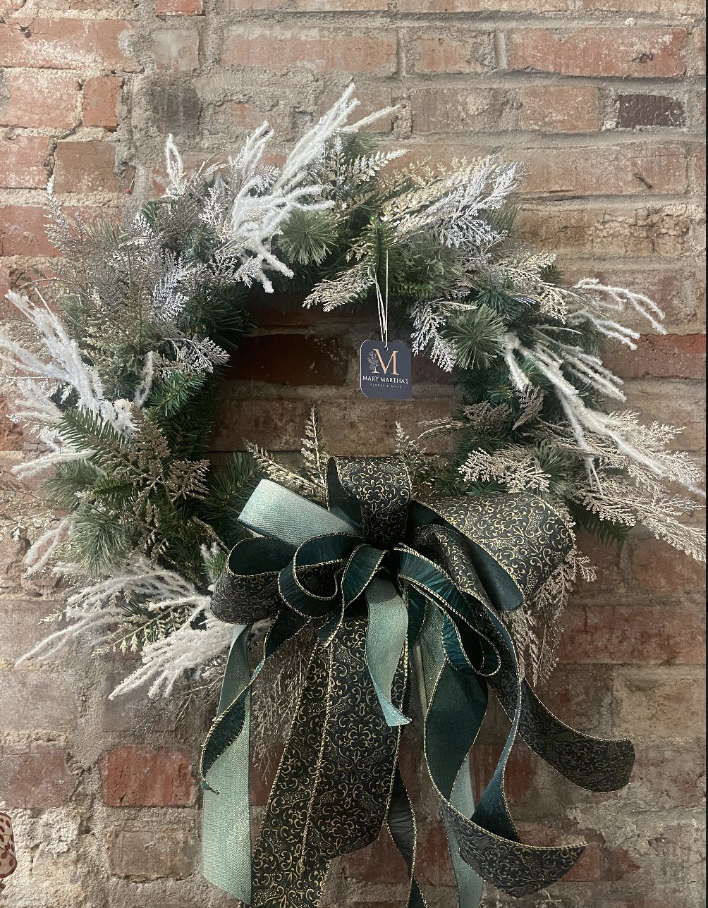 Faux Christmas Custom Wreaths